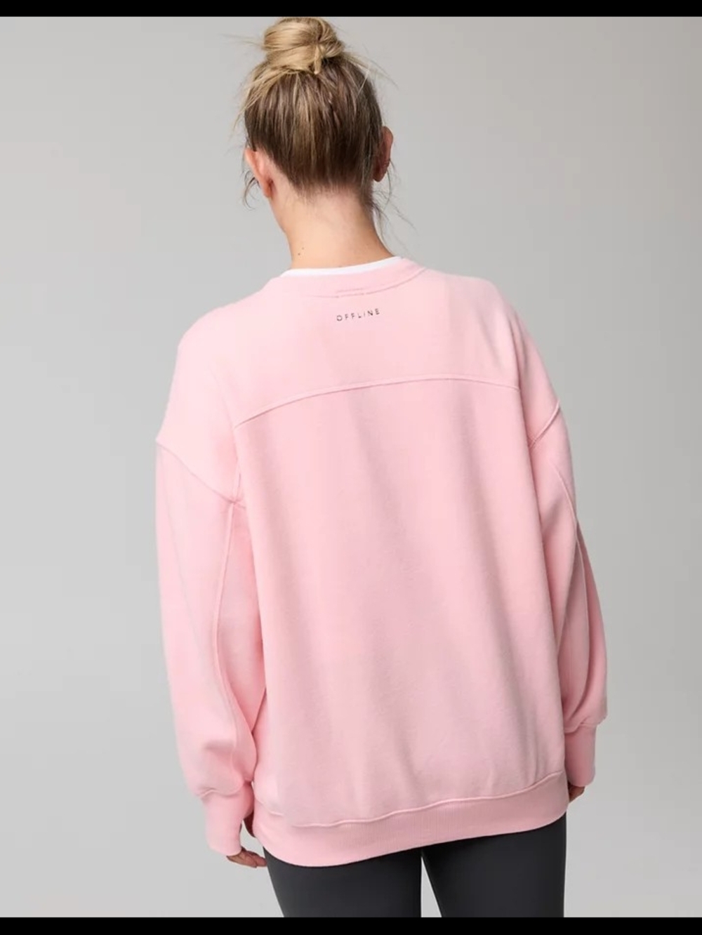 Offline By Aerie Cloud Fleece Oversized Crewneck